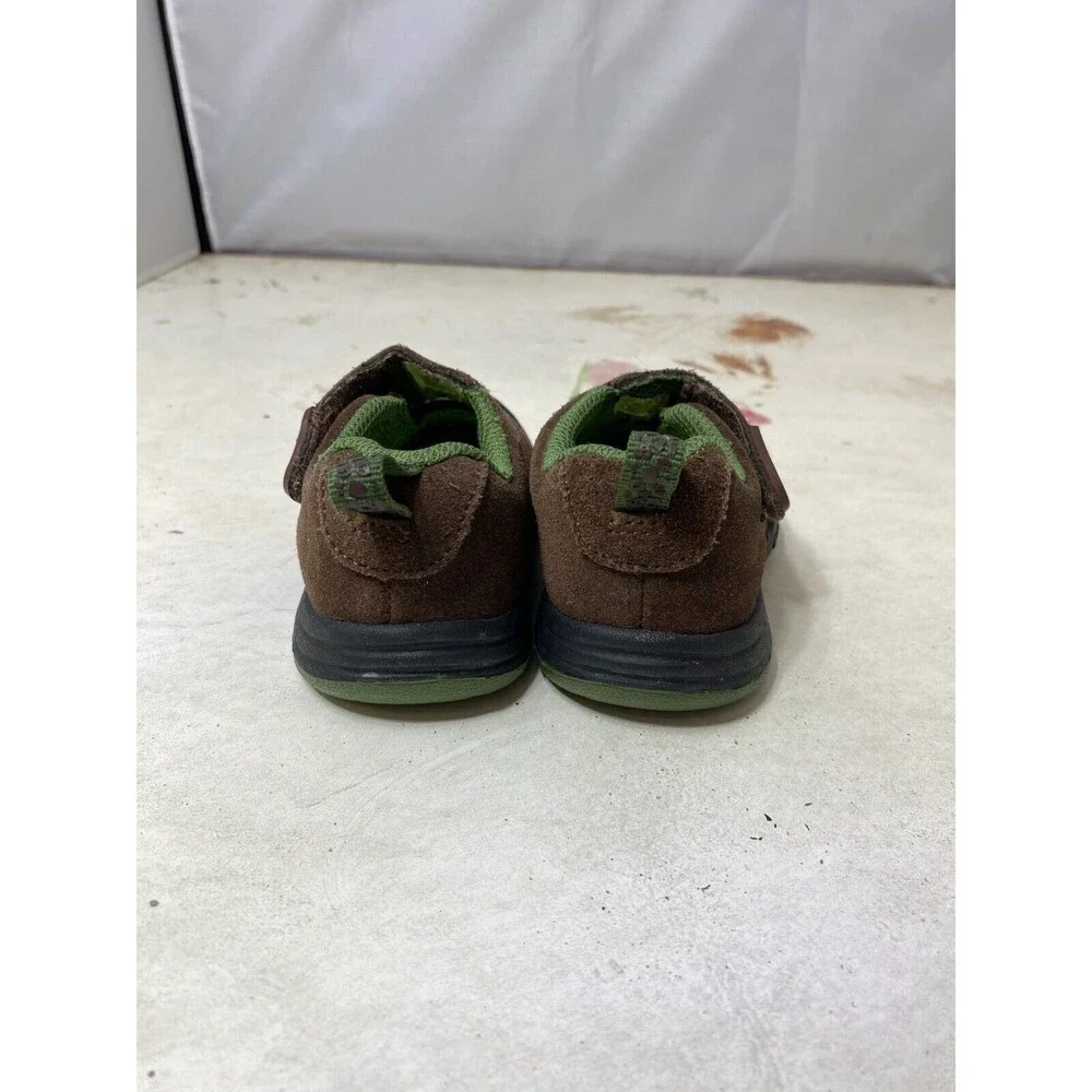 Jambu Condor Brown Faux Suede Hook and Loop Sneakers Little Kids Size 4 M